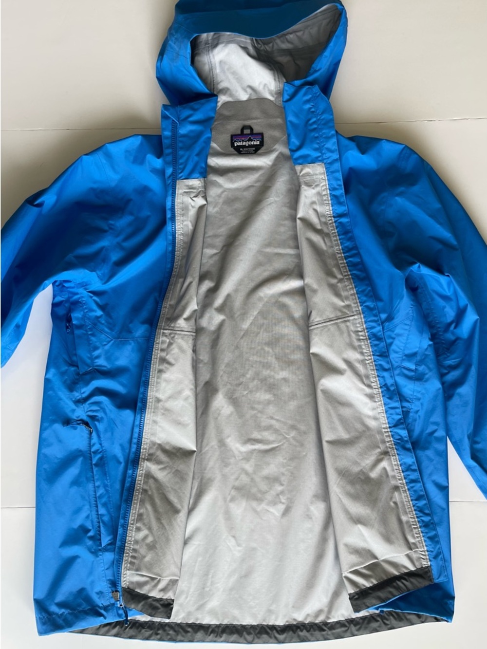 Men’s Patagonia Blue Torrentshell Waterproof Hooded Jacket XL - Picture 8 of 8